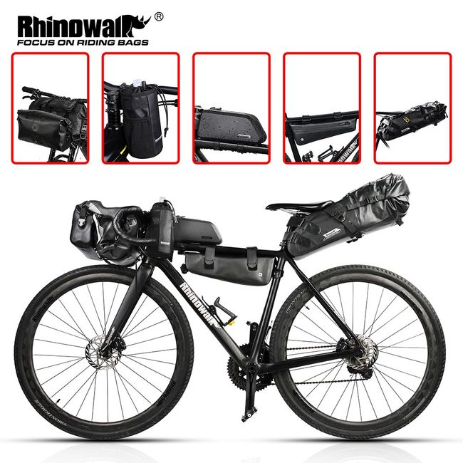 Rhinowalk Bike Fork Bag Waterproof Cycling Bicycle Front Pack 4-6L MTB