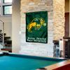 North Dakota State Bison Banner with Hanging Pole