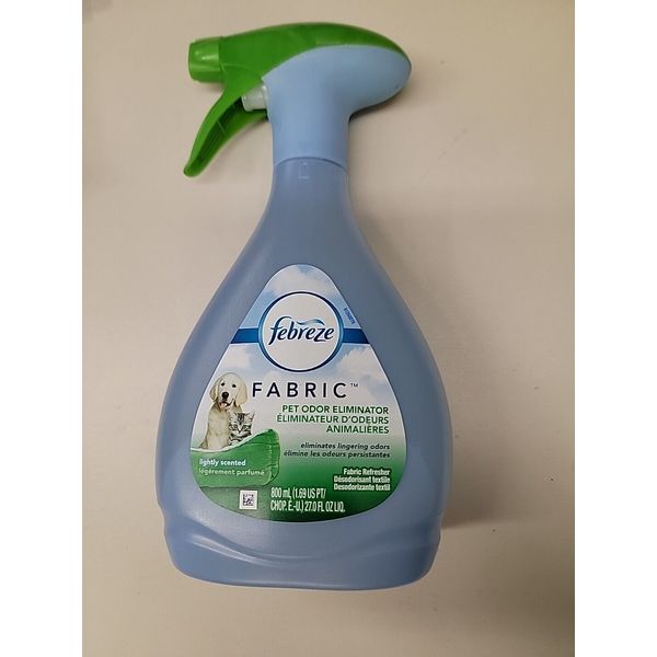 Febreze Fabric Refresher Pet Odor Eliminator 27 Fl Oz (800 Ml) Lightly Scented