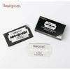 Platinum Ultra Sharp Double Edge Cut  Barber Razor Blades Matgicol (200 Pcs)