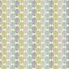 MyTinyWorld Dolls House Miniature Green And Blue Leaf Wallpaper