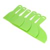 6Pcs Putty Knife,Taping Scraper Accessory Set Kit ABS Ergonomic Handle for Removing Putty Plaster Cement Concrete