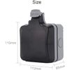 Outdoor Plug Socket Box, Cover Waterproof,Exterior Garden Single Plug Socket Enclosure IP66 Weatherproof Socket