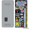 Splatoon 3 Rocker Style Kampen Case (with stickers)