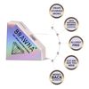 Black and White Eyebrow Mapping String, 4pack