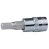 KS Tools 918.3963 3/8" CHROMEplus Bit socket hexagon, 3/16"