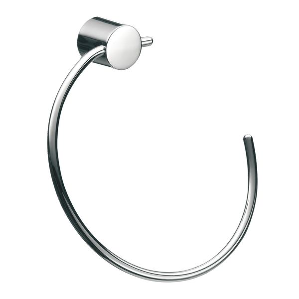 Emco Rondo 2 455500100 Hand Towel Ring Open on The Right Side Fixed Chrome