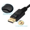 CableDeconn DisplayPort 1.2 to HDMI 4K DVI VGA 3 in 1 Multi-Function Cable Adapter Converter
