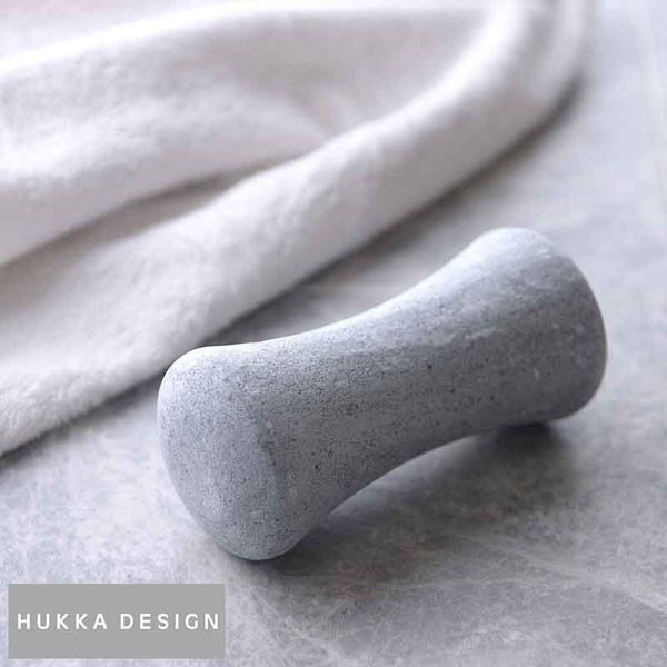 Massage Natural Stone Stylish HUKKA DESIGN Karelian Soapstone Neck Pillow Nordic Relaxation Care Item Care Products Massager Stone  