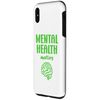 iPhone XS Max Simple support Brain Illness quote Mental health matters Case