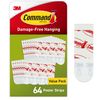 Command Poster (PH024-64NA), White, 64 Strips