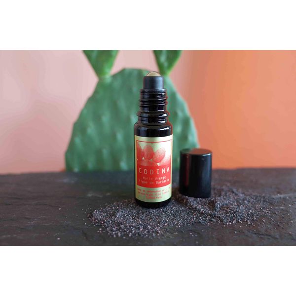 Codina CODINA Prickly Pear Oil, 0.3 fl oz (10 ml), Unrefined 100% Organic Cosmetics, Rich Linoleic Acid, Vitamin E Plenty