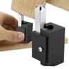 Right Angle High Accuracy Quick Cutting Woodworking Corner Chisel, Wood Chisel, Right Angle Cutting, Corner Punch Chisel, for Door Lock Recessed Hinged Mortises(Black)