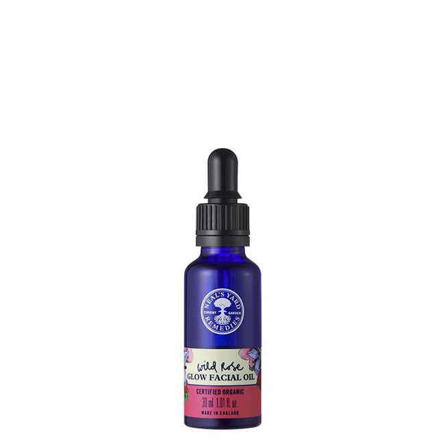 NEAL'S YARD REMEDIES Wild Rose Grow Facial Oil, 1.0 fl oz (30 ml)