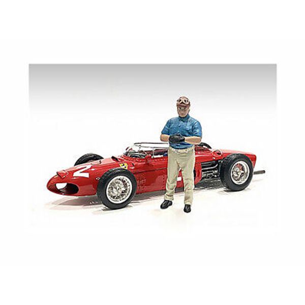 1950s Racing Legends Figure A 1/18 Scale Model American Diorama