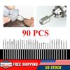 90 Pack/Set Diamond Burr Bits Accessories Drill Rotary Multi Tool Kit For Dremel