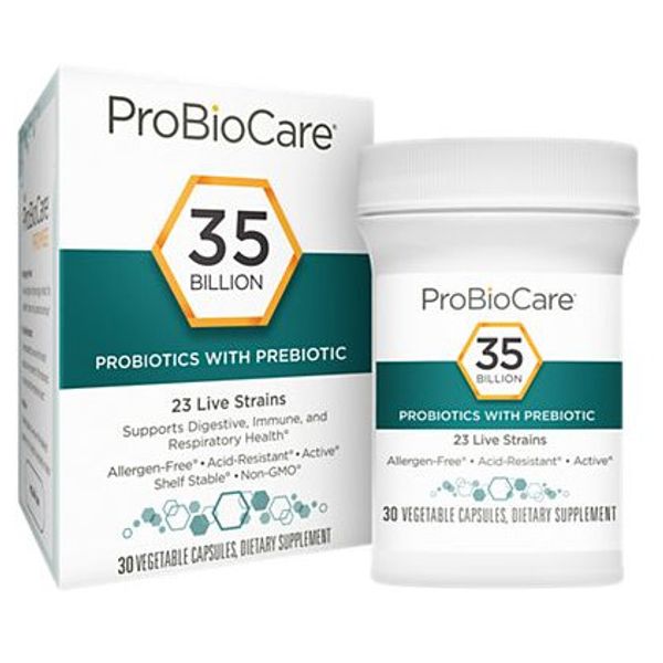 Probiotic - 35 Billion CFUs - Aids Digestive Wellness (30 Vegetable Capsules)