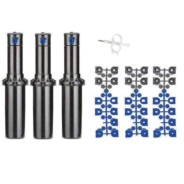 HUNTER (3 Pack) PGP Ultra Rotor Head w/Adjustment Key & Nozzle Rack