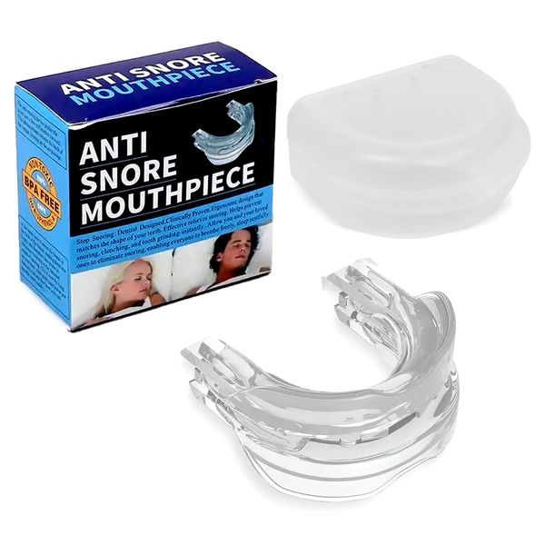 1 PCS Snoring-Aids-for-Men/Women-Anti-Snoring-Mouthpiece, Anti Snoring Devices, Best Anti Snoring Devices, New-Anti-Snore-Devices Effect&Comfortable for All Mouth and All Ages