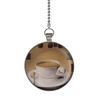 Gotham Decor Coffee and Beans Ceiling Fan/Light Pull Pendant with Chain