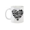 Urban Backwoods Controller Heart II Mug with Saying Coffee Mug