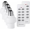 DEWENWILS Remote Control Light Lamp Socket E26/E27 Bulb Base Light Switch Kit