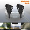 Universal Car Windshield Wiper Squirter Washer Nozzle Spray Jet Kit Fluid Hose
