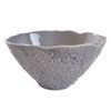 Mino Ware Fleur Bowl L Gray Purple K14213