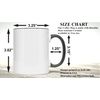 Funny Smile Face Text Image We send each other Coffee Mug-0165-Black