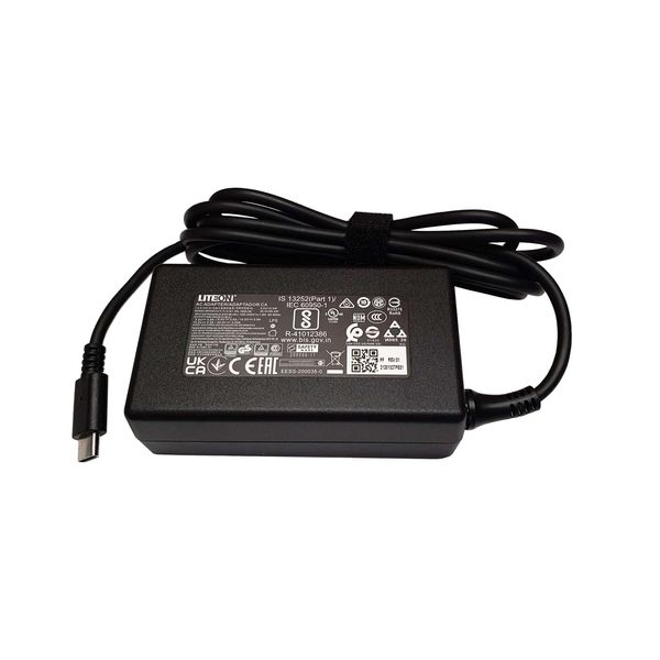 TECHNOLOGYVS 65W USB-C COMPATIBLE LITEON LAPTOP ADAPTER FOR ONEPLUS 2 POWER MAINS CHARGER TYPE-C