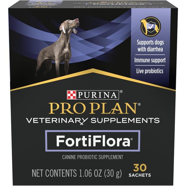 Purina Forti Flora for Dog Supplement 30 Sachet NEW IN BOX