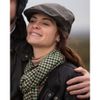 WALKER AND HAWKES - Wax Edmond Flat Cap w/Foldable Ear Flaps - Brown - Large (59cm)