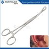 ODM New BODY PIERCING Forceps Kit Hemostat SPONGE CLAMP 6.5" Curved