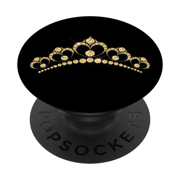 Princess Crown Tiara For Girls on Black