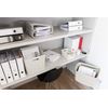 Curver My Style Small Rectangular Storage Basket, Vintage White, 4 Litre