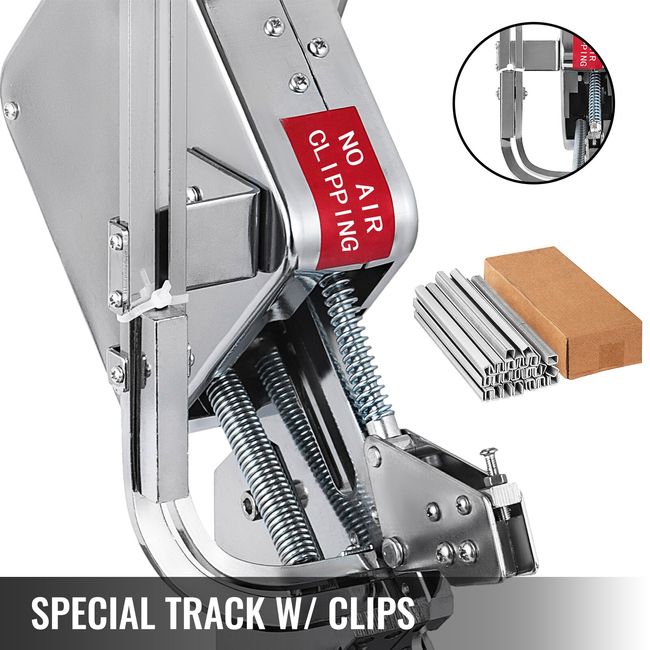 VEVOR 16'' Hand Sealing Machine Portable Hand Held Crimp Sealer for Bags Aluminum Foil
