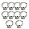 Floyutin 10 Packs M5 Stainless Lifting Eye Nuts Thread Ring Shoulder EyeNuts