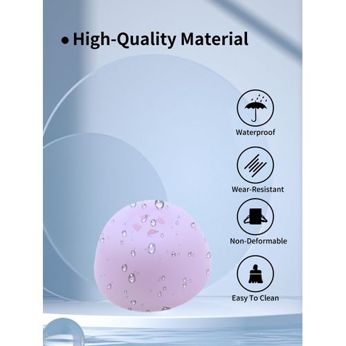 Replacement Ear Tips Compatible with JLab Go Air Sport True Wireless Earbuds,Hollow Filter Screen Earplugs, Soft and Comfortable Noise Cancelling Earplugs,Purple(6 Pack).
