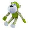 Petface Chubby Chimp Plush Dog Toy,Green