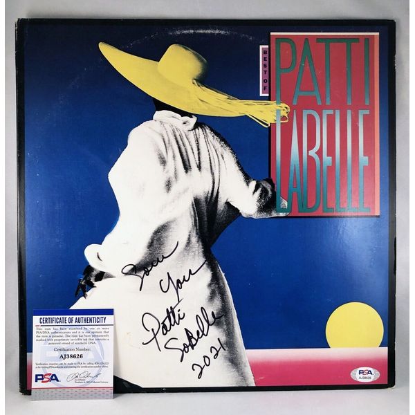 Patti LaBelle Signed Vinyl LP Album PSA/DNA COA