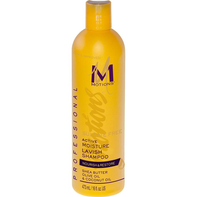 MOTIONS ACTIVE MOISTURE LAVISH nourish & restore SHAMPOO 16oz