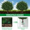 Artificial Cypress Topiary Tree with Ground Spike, Set of 2 Artificial Shrub ...
