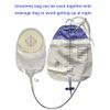 Urostomy Supplies Medicals Drainable Pouch Ostomy Stoma Bags One Piece System Cut-to-Fit（Max Cut 45mm）10PCS
