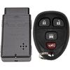 Dorman 99160 Keyless Entry Remote 4 Button Compatible with Select Chevrolet / GMC Models (OE FIX)