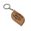 Maria Personalised Arabic Name Engraved Wooden Keyring Keychain
