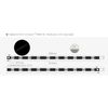 Bykski Replacement Flexible 5v Addressable RGB (RBW) LED Strip - 413mm