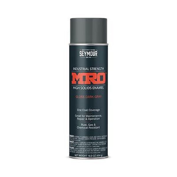 620-1417 Industrial MRO High Solids Spray Paint, Dark Machinery Gray 16 Ounce...