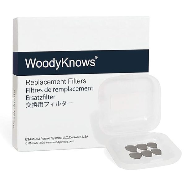 WoodyKnows Ultra Breathable Nose Filter Replacement Filter