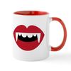 CafePress Vampire Teeth Mugs 11 oz (325 ml) Ceramic Coffee Mug