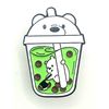 Cute Panda Chinese Bubble Fun Tea Metal Enamel Pin Badge
